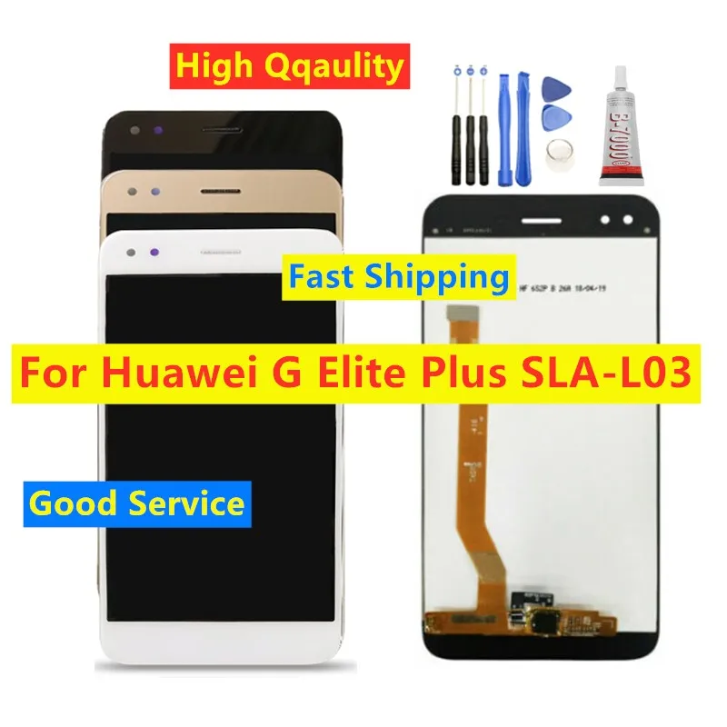 5 0 &quotЖК дисплей для huawei G Elite плюс SLA L03 полный ЖК Дисплей кодирующий