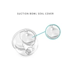 Переносной молокоотсос, аксессуары, силиконовый гудок, диафрагма, молокоотсос, чашка для кормления, тройник, сменный Электрический молокоотсос