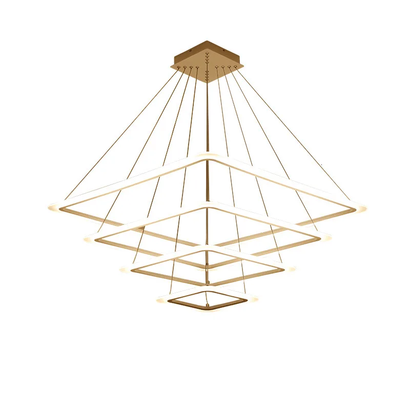 Современная акриловая люстра подвесной светильник дизайнерский lamparas de techo colgante |