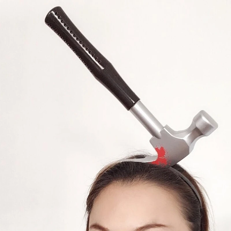 

Halloween party props Dance Dress creative headdress headband simulation blood wearing hair band