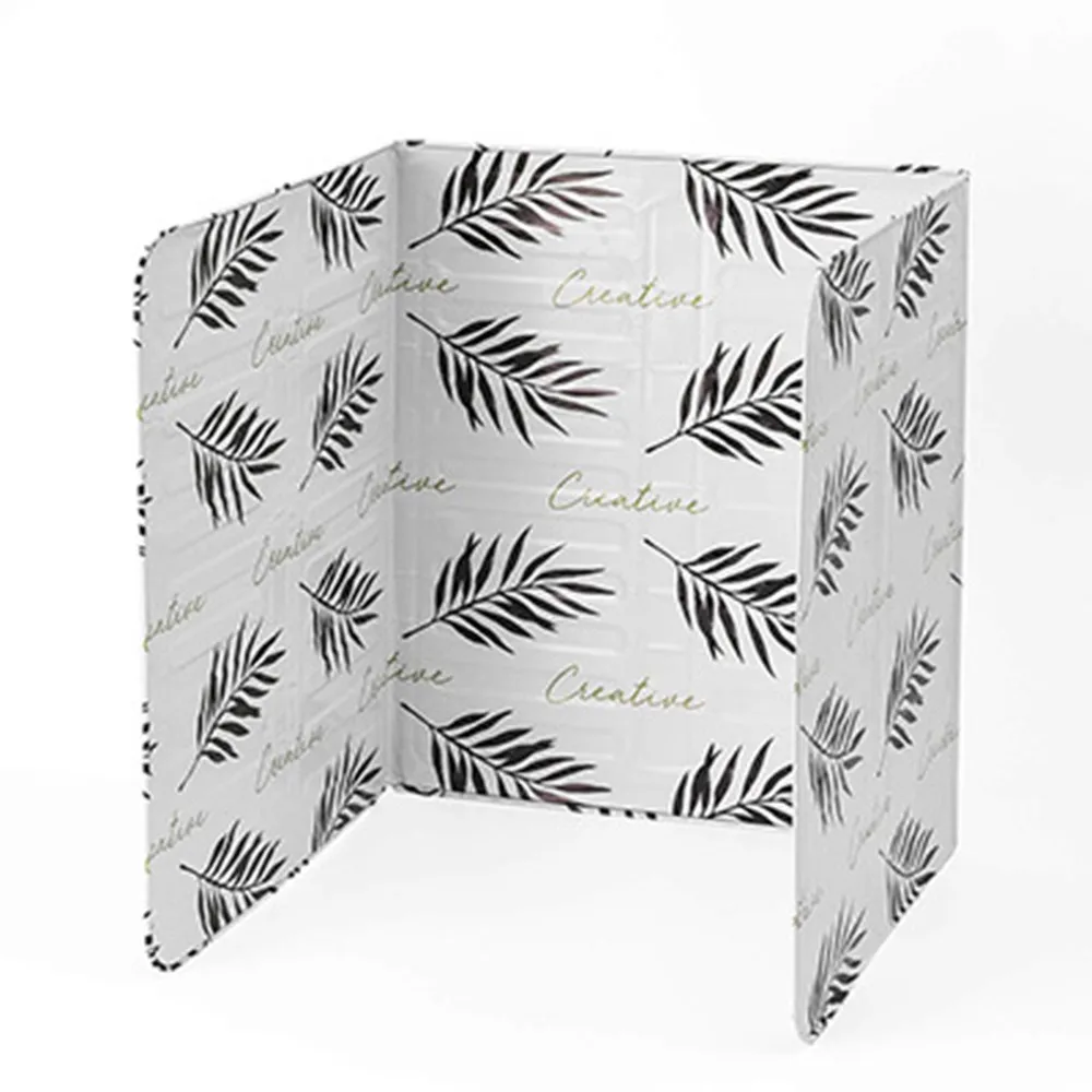 

Kitchen Stove Foil Plate PreventOil Splash Cooking Hot Baffle Specialty Tool Foil Kitchen Oil Splash Guard Protection Screen