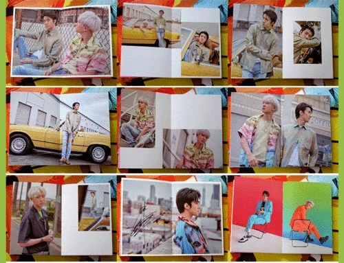 Подписанный EXO SC SeHun Chanyeol autographed What a Life mini 1-й альбом k-pop 79