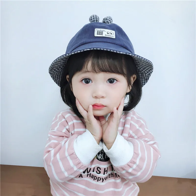 Foldaway/весенне Осенняя шапка для маленьких детей Солнцезащитная мальчиков и