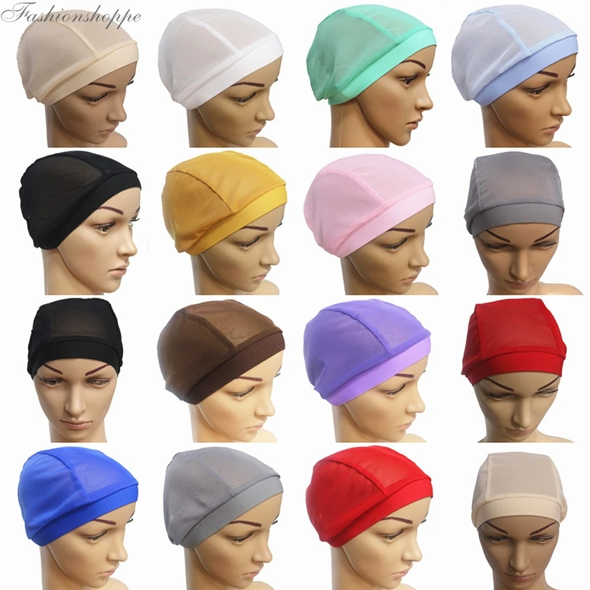 Мусульманская Кепка Под шарфом хиджаб внутренняя шапка женская мусульманская