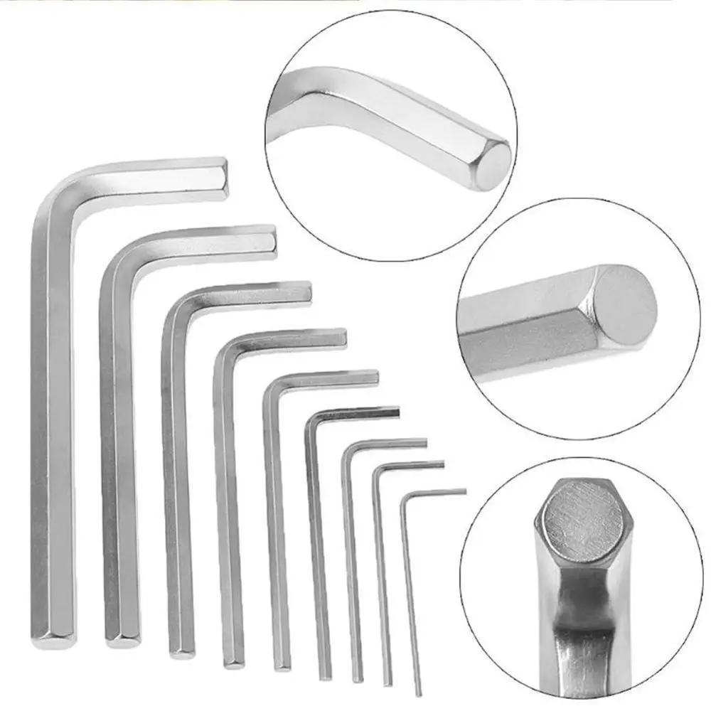 Шаровидной насадкой на конце длинный рука шестигранный ключ гаечный Метрики