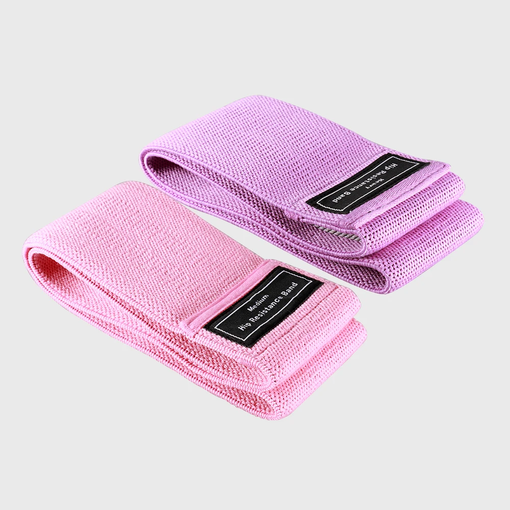 7 цветов фитнес-резинки для дома тренировок мини-резинки ног ягодиц Нескользящие