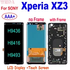 6,0 ''Оригинальный ЖК-дисплей для SONY Xperia XZ3 H9436 H8416 H9493 сенсорный экран дигитайзер в сборе с рамкой для SONY XZ3 LCD