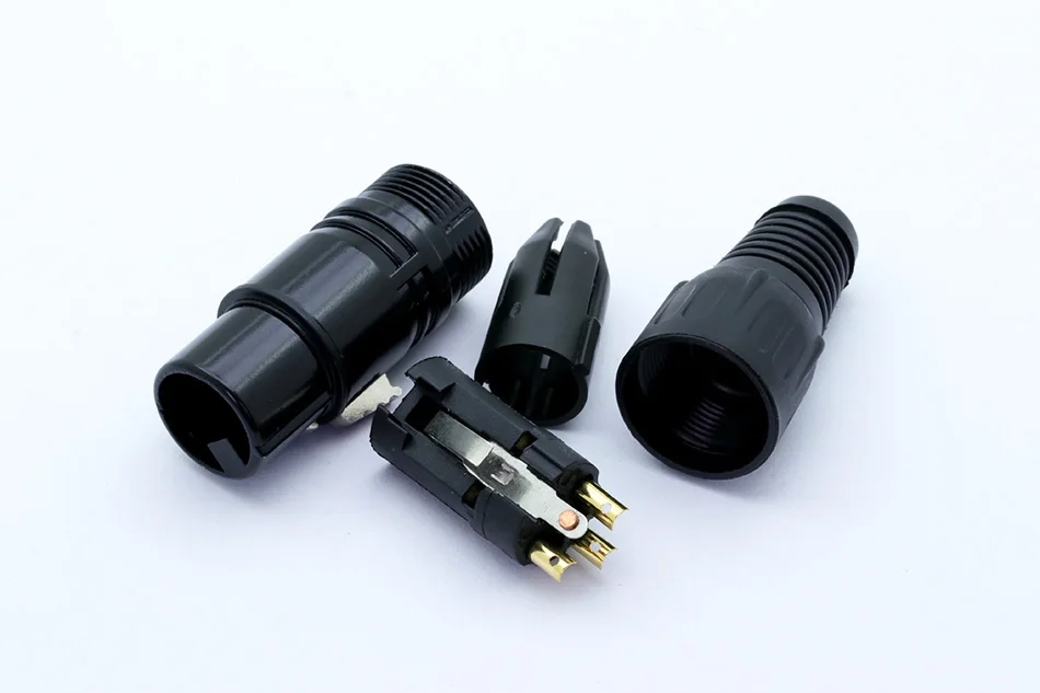 1 шт. штепсельная вилка XLR или кабель с разъемом Jack, 3 pin, черный Цвет, микрофон адаптер XLR