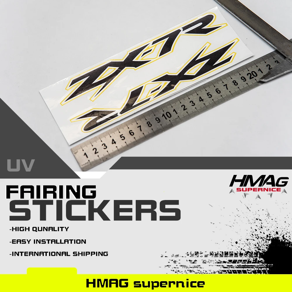 

For Kawasaki ZX7R ZX-7R Motorcycle Fairing Upper Fairing Decals Stickers 3M Sticker 1Pair