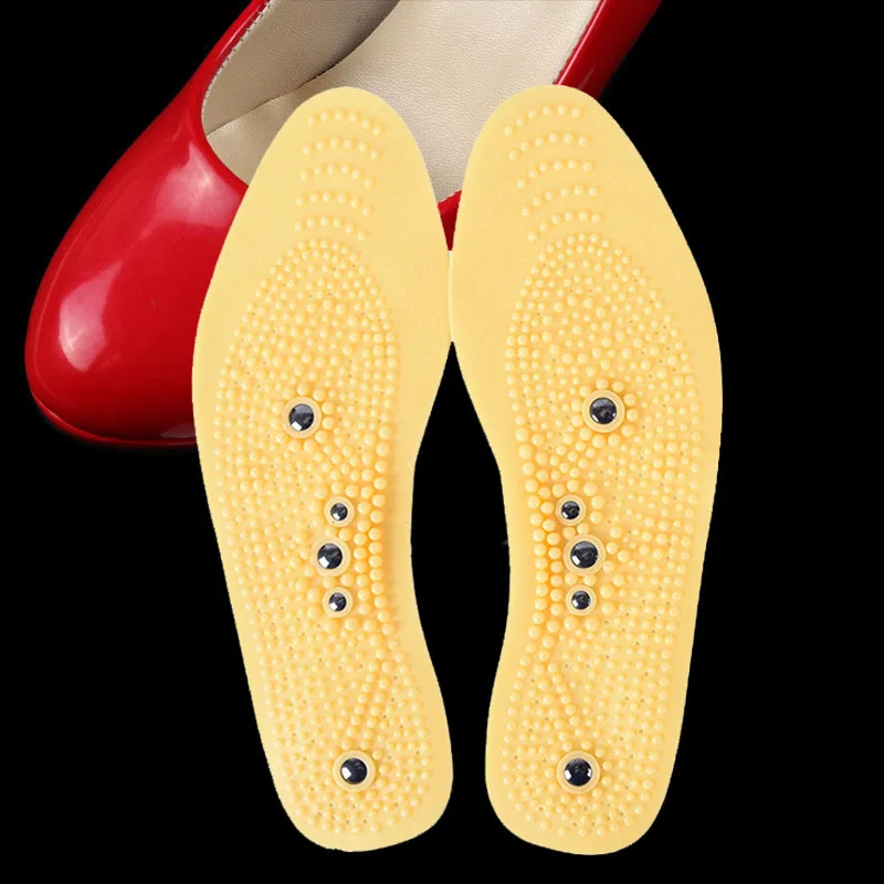 

Магнитная Массажная стелька из ПВХ, многофункциональная Магнитная стелька, массажная стелька для мужчин и женщин, массажная стелька для но...