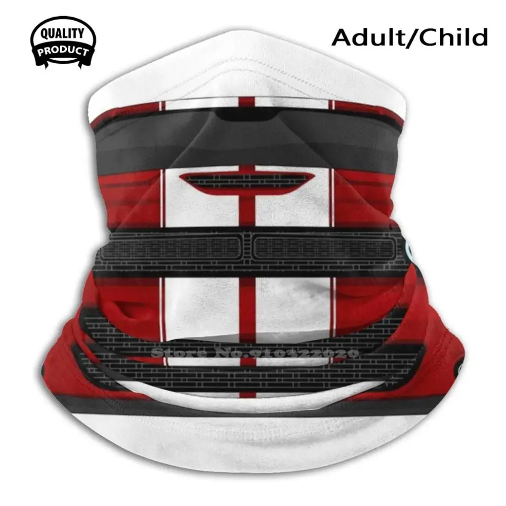 

Dodge Challenger Front (Dark-Red) Cotton Breathable Soft Warm Mouth Mask Hellcat Challenger Srt Charger Car Hemi Muscle Car