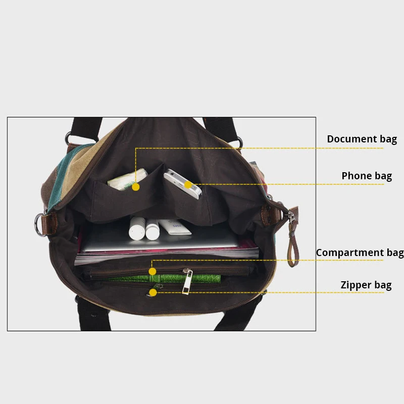 

Canvas Bag Fashion Canvas Shoulder Bag Women Handbags Ladies Hand Bags Tote Casual Crossbody Bolsos Mujer Hobos Bolsas Feminina