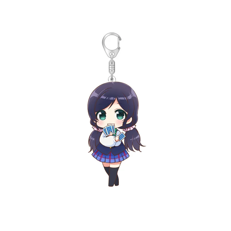 Брелок для ключей с милым аниме Love Live косплей Кодори минами Хонока Kousaka Ayase Eli Yazawa
