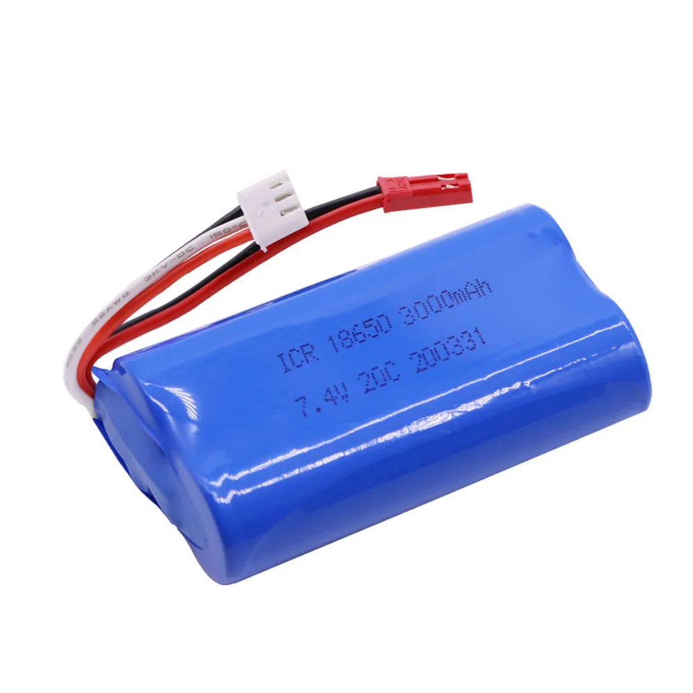 74 v 3000mah 2s 18650 lipo аккумулятор el 2psmjstt штепсе