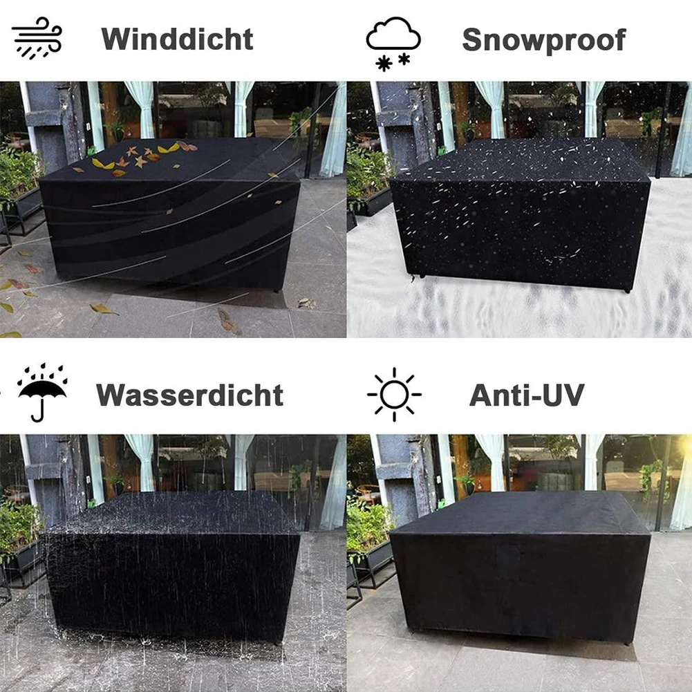 Водонепроницаемый чехол на стул для сада тканевый мебели из ткани Оксфорд защита