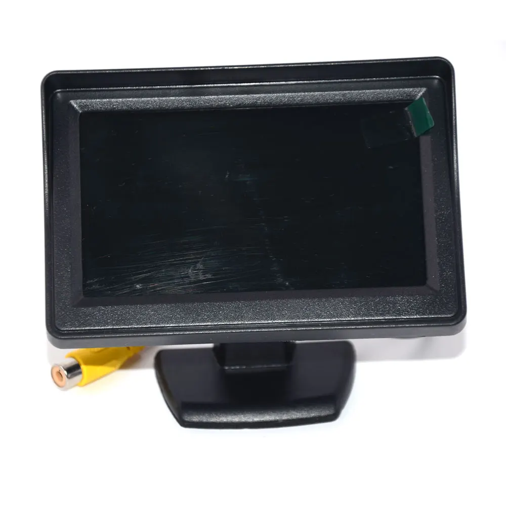 only moitor BYNCG 2в1 автомобильная система парковки Комплект 4," TFT lcd цветной монитор заднего вида+ Водонепроницаемая камера заднего вида - Название цвета: only moitor