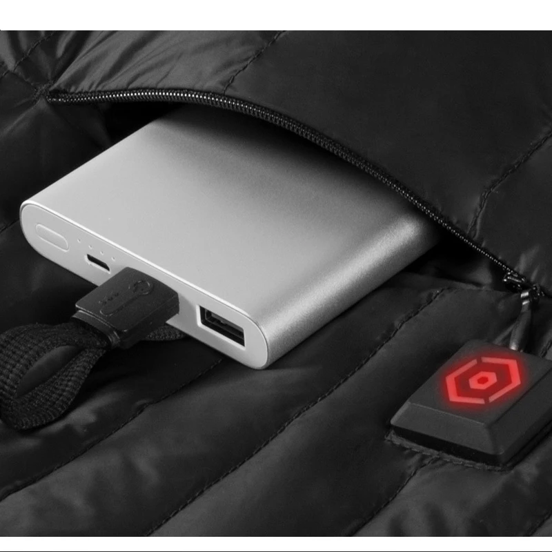 Новейший пуховик Xiaomi COTTONSMITH с контролем температуры и зарядкой от 38 до 53 градусов Цельсия