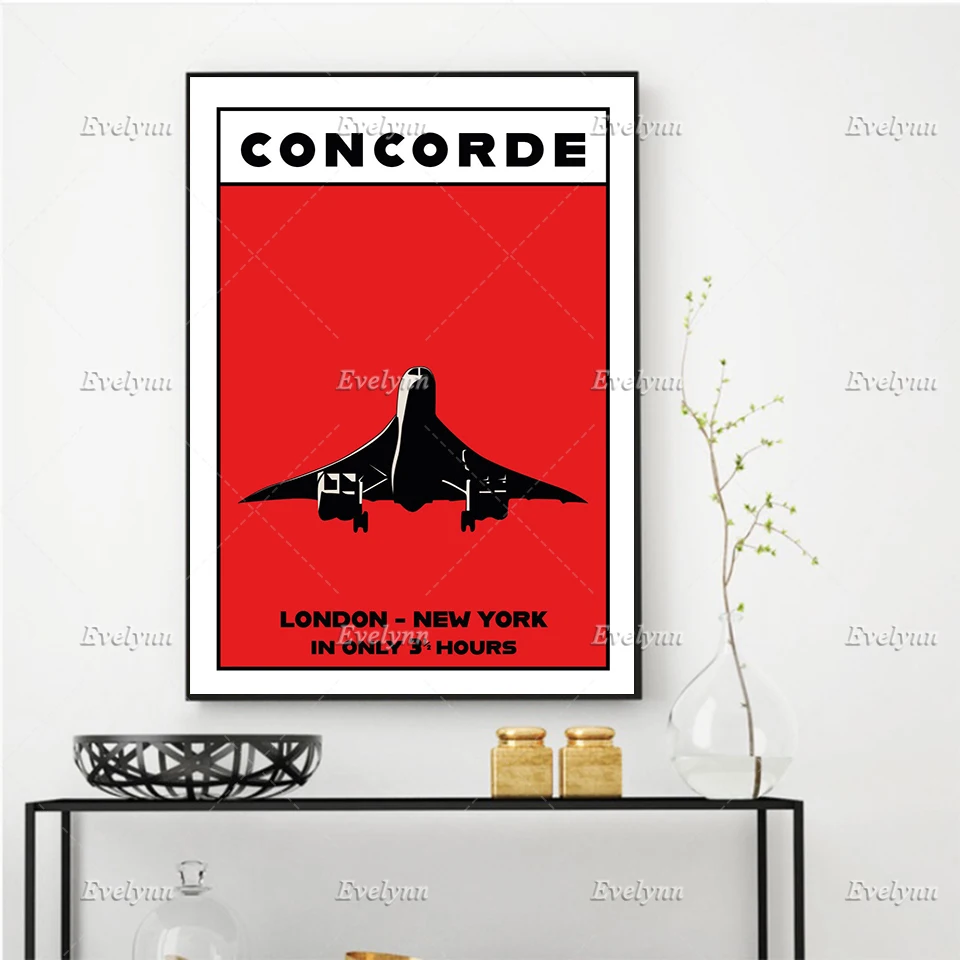 Винтажный постер Concord абстрактные настенные художественные принты в