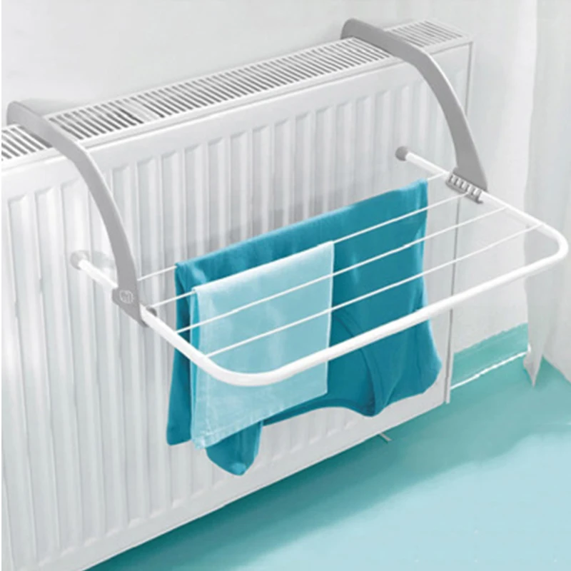 Складная Сушилка для ванной комнаты вешалка полотенец одежда складная стойка