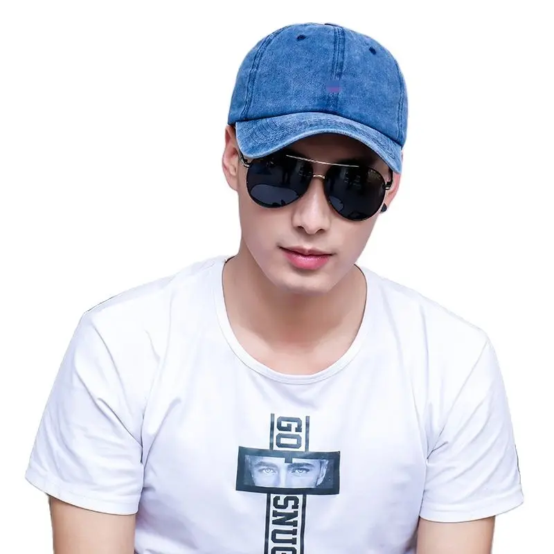 Кепка из денима для мужчин и женщин модная бейсболка в стиле ретро мягкая