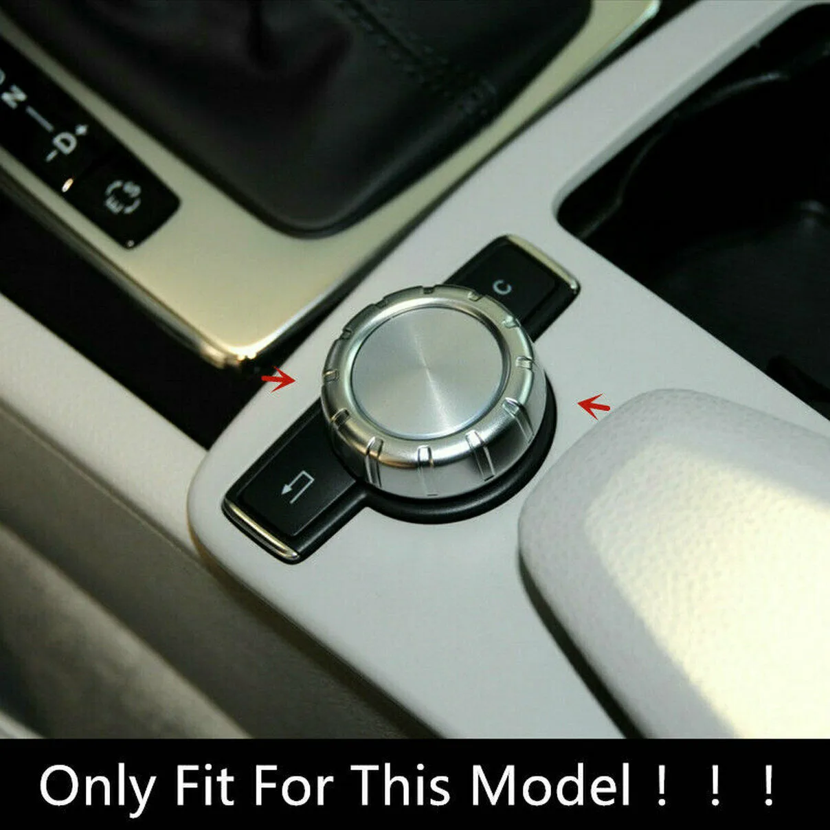 Окантовка рамки ручки из алюминиевого сплава для украшения Mercedes C E Class W212 W204 GLK, 1 шт. Качественные детали.