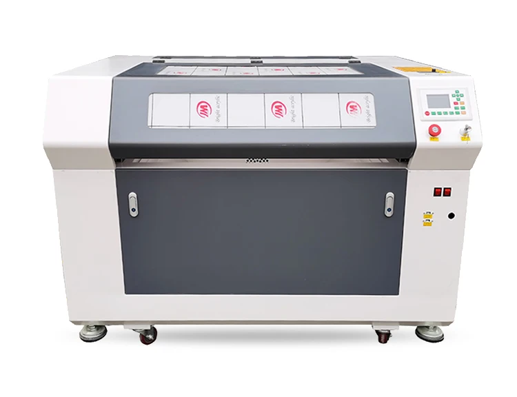 

6090 60W Laser Engraving Machine Cloth Wood Wall Stickers Furniture Acrylic Leather Cup Crafts Laser Cutting Machine CO2