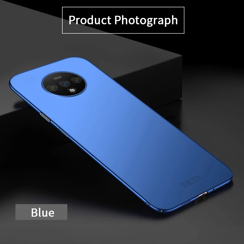 For OnePlus 7T Case MOFi Hard Luxury Protection Cover For OnePlus 7T Phone Case Cover