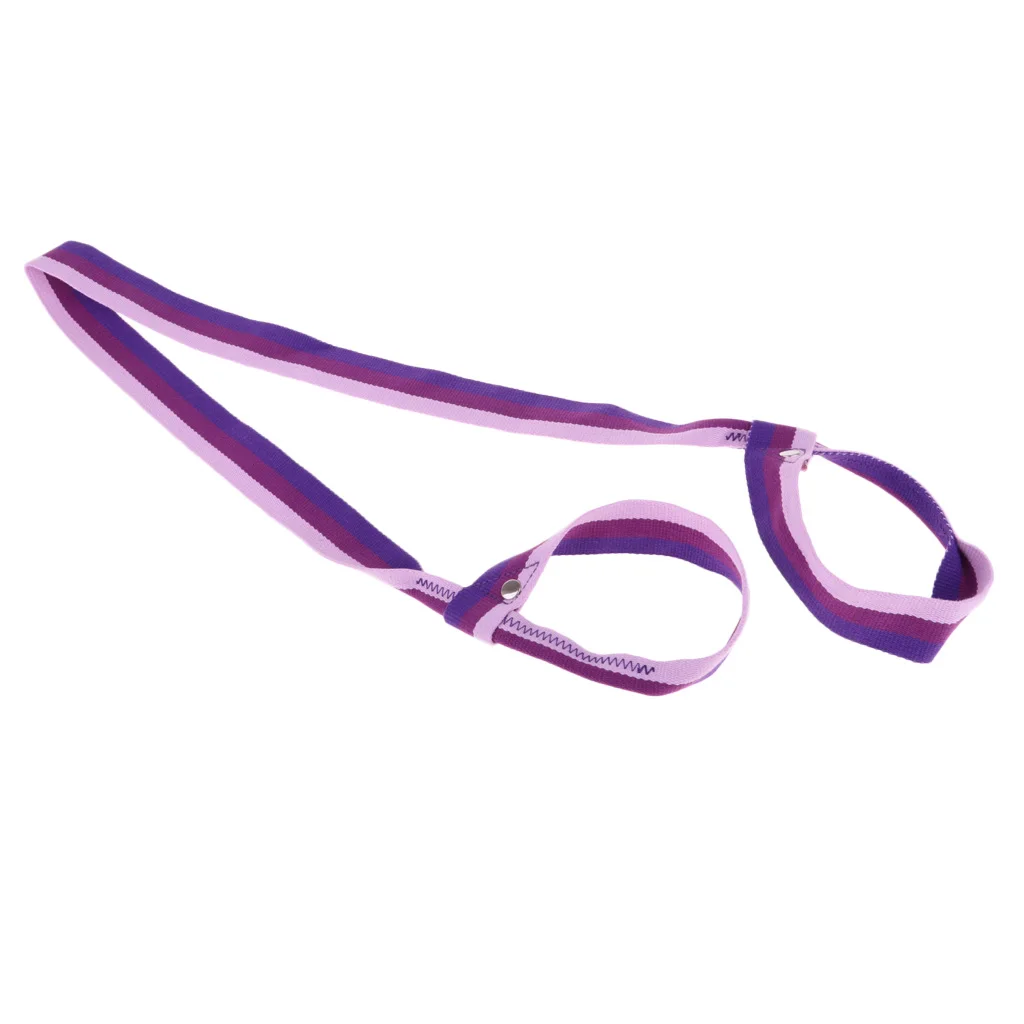 Регулируемый Коврик для йоги ремешок тренировки ног фитнеса растягивающие