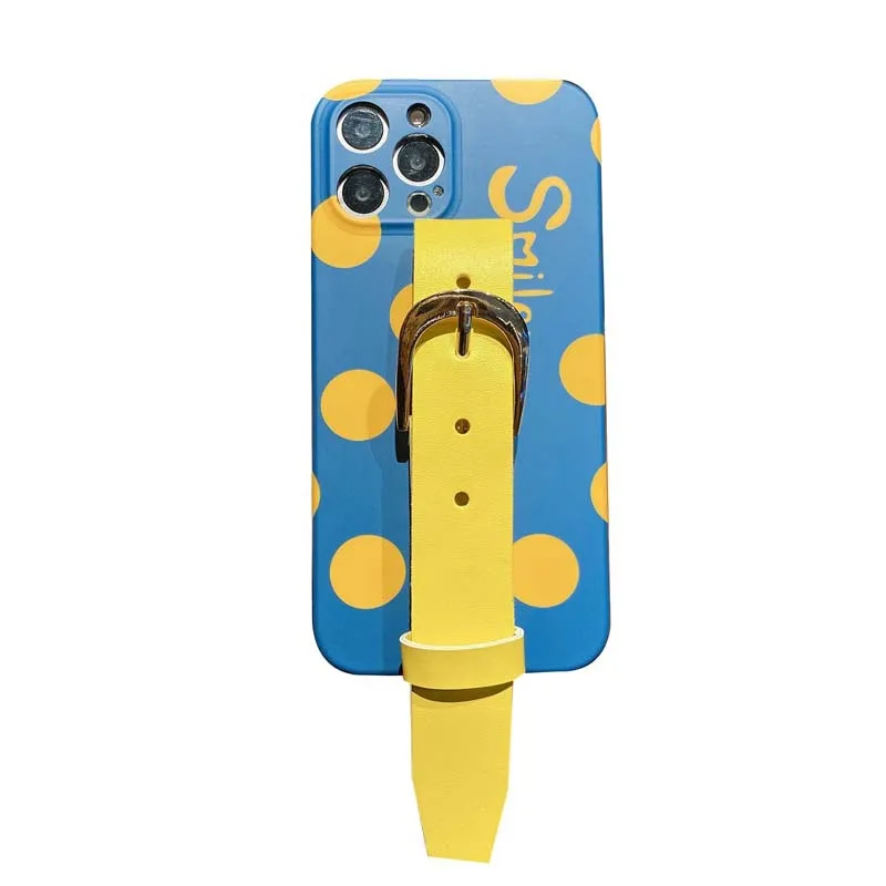 

iPhone12promax mobile phone case sports wristband cartoon wave point 11pro female tide 7/8plus applicable