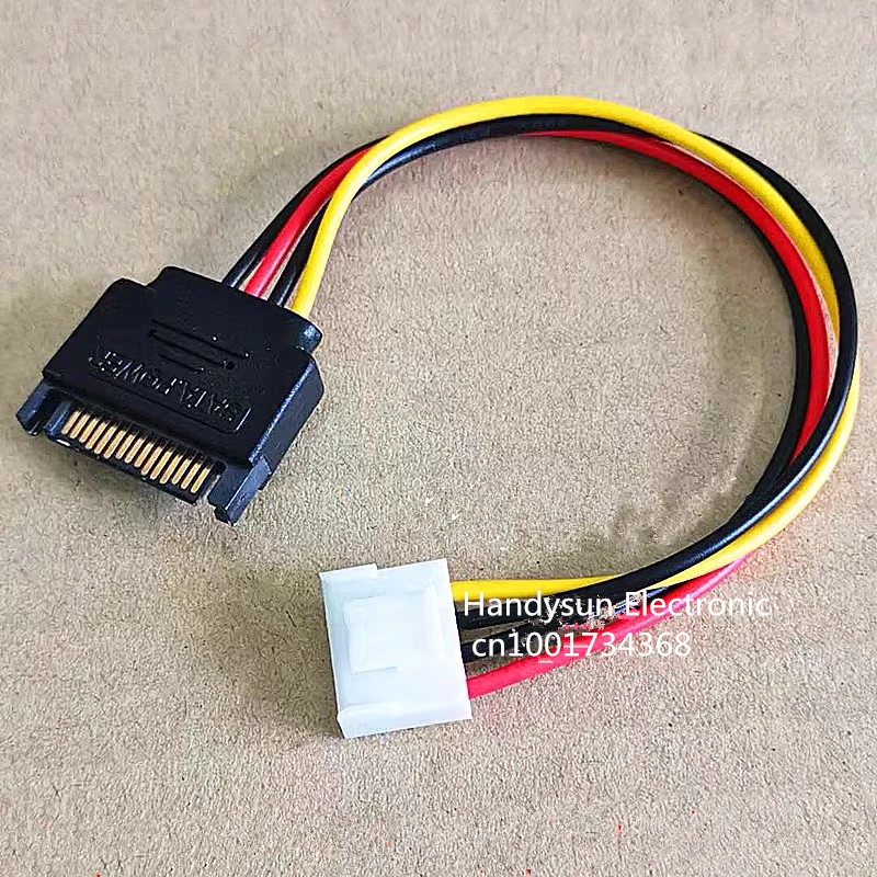 SATA 15Pin male к 4Pin VH3.96mm Female 15-контактный 4-контактному FDD адаптеру для гибких дисков