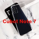 Прозрачный чехол для телефона для Cubot Note 7, силиконовый грязеотталкивающий мягкий черный чехол ТПУ для Cubot Note 7, задняя крышка etui