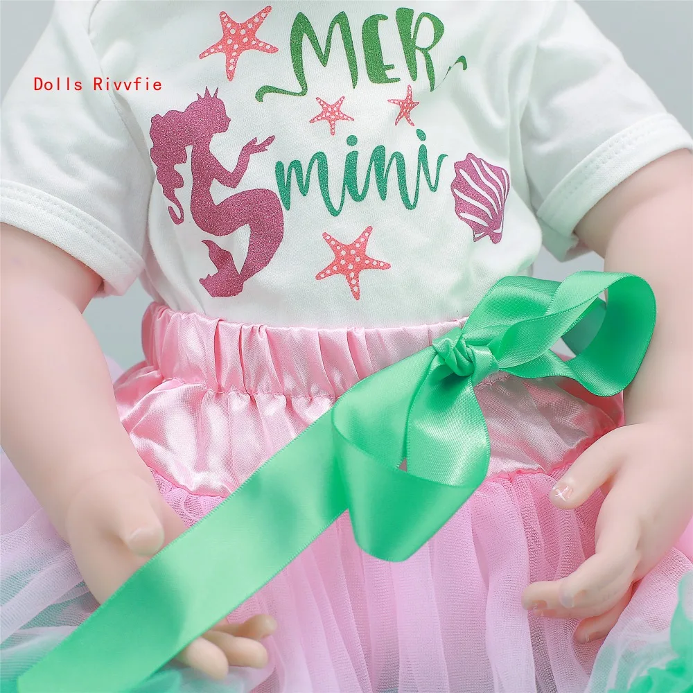 

58cm Bebe Reborn Doll Lifelike Toy Princess Vinyl Body Cloth Baby doll With Girl Birthday Gift Child