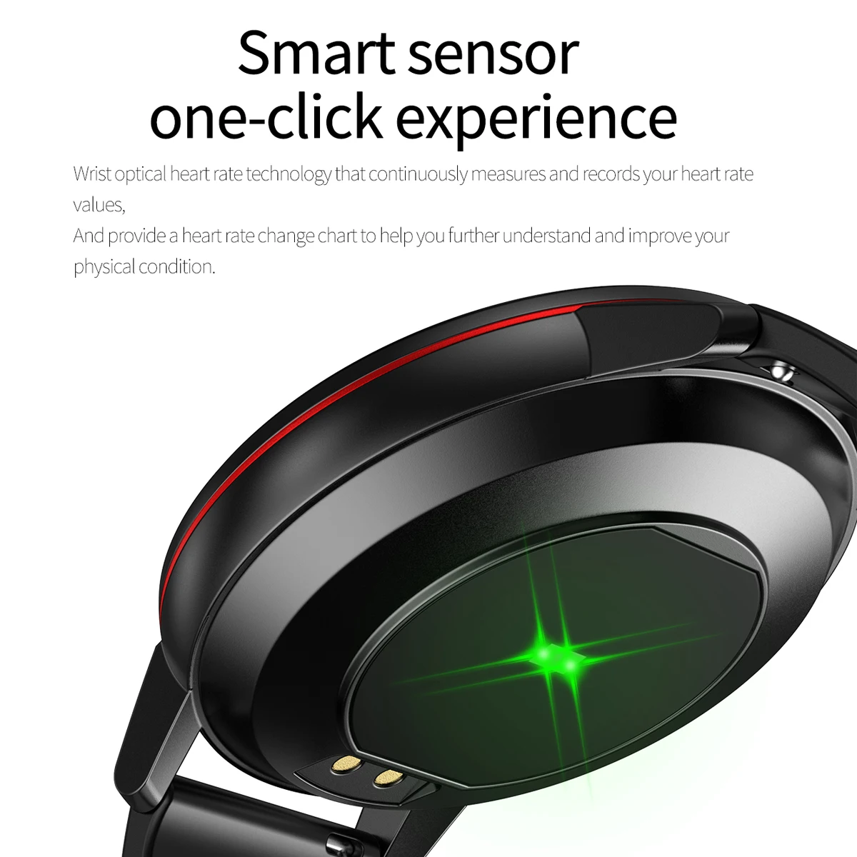 Полноэкранные сенсорные умные часы мульти спортивный режим пульсометр