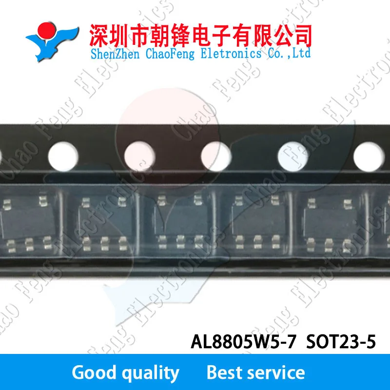 

50 шт./лот AL8805W5-7 AL8805W5 маркировка: A6 SOT23-5 новый оригинальный