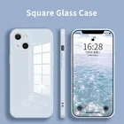 Чехол из жидкого стекла для IPhone 13 Mini 12 11 ProXS Max XR X 6 6s 7 8 Plus