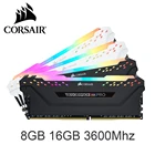 Модуль памяти CORSAIR Vengeance RGB PRO RAM 16 Гб DDR4 16 ГБ 32 ГБ PC4 3000 МГц 3200 МГц 3600Mzh DIMM