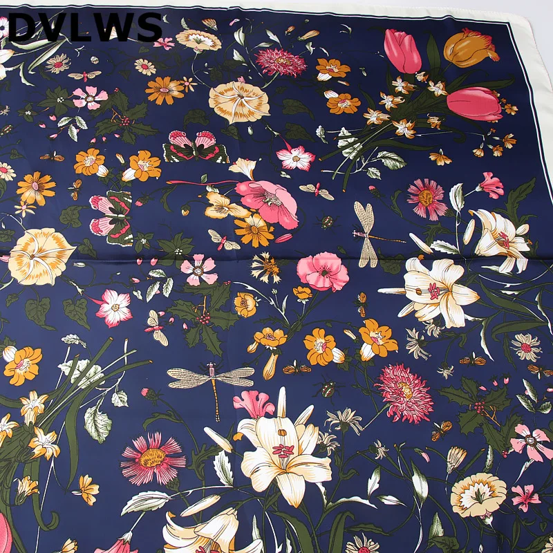 

South Korea CHIC Wind Scarf Women Spring and Summer New Style 70cm Versitile Fashion Hair Scarf Square Towel Silk Silk Scarf