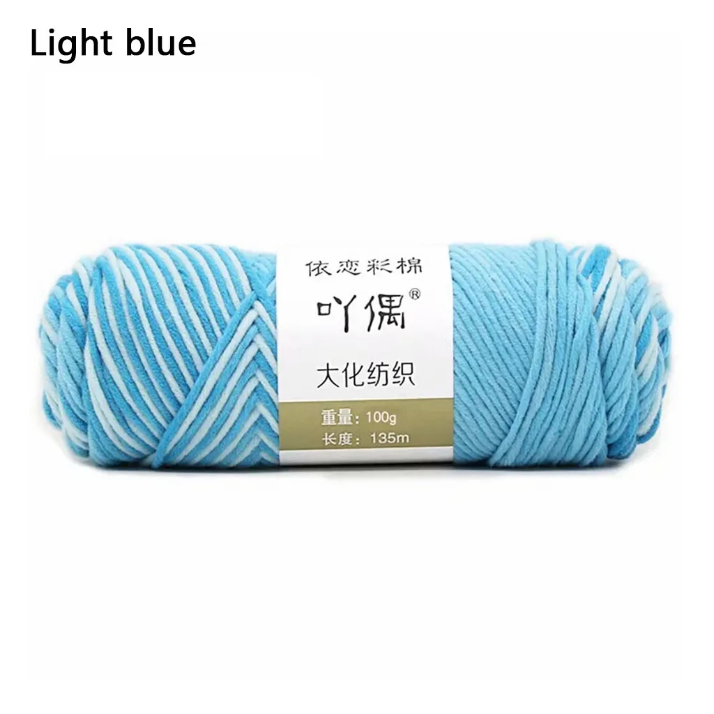 100 г, молочный хлопок, нить для рукоделия, ручная работа, шарф, линия, теплая, домашняя, ручная, сделай сам, вязаный шарф, линия для семьи, ребенка M840