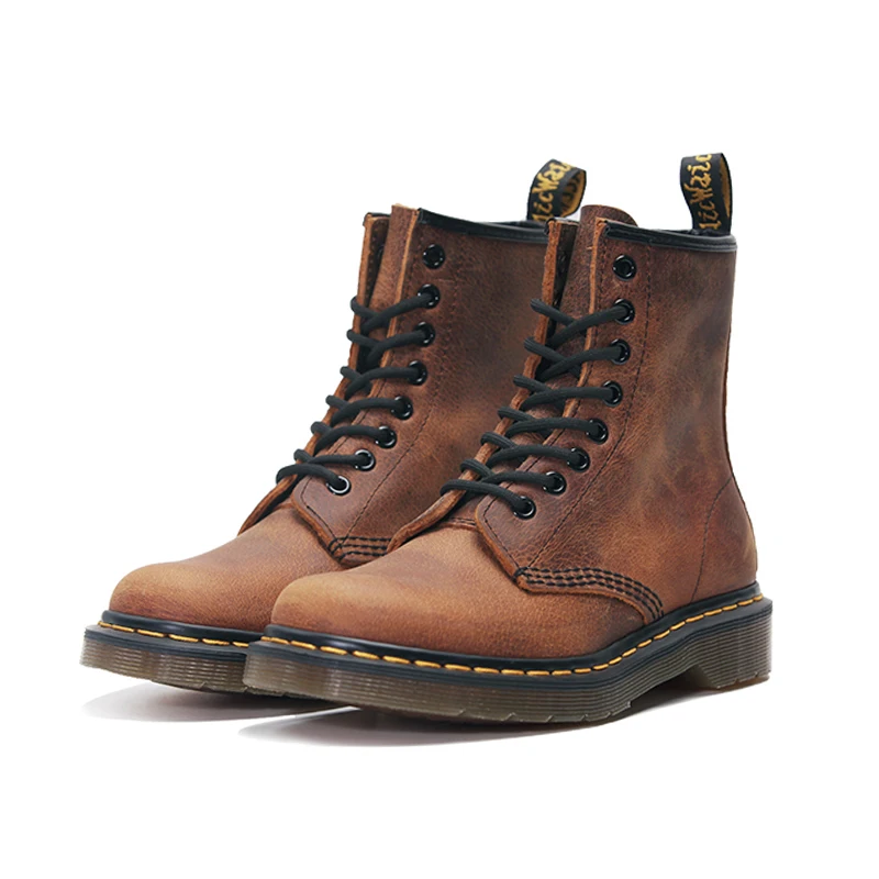 

Mannar2021 новые тонкие короткие ботинки с 8 отверстиями, женские повседневные Ботинки Martin в британском стиле, кожаные дышащие ботинки, обувь для...