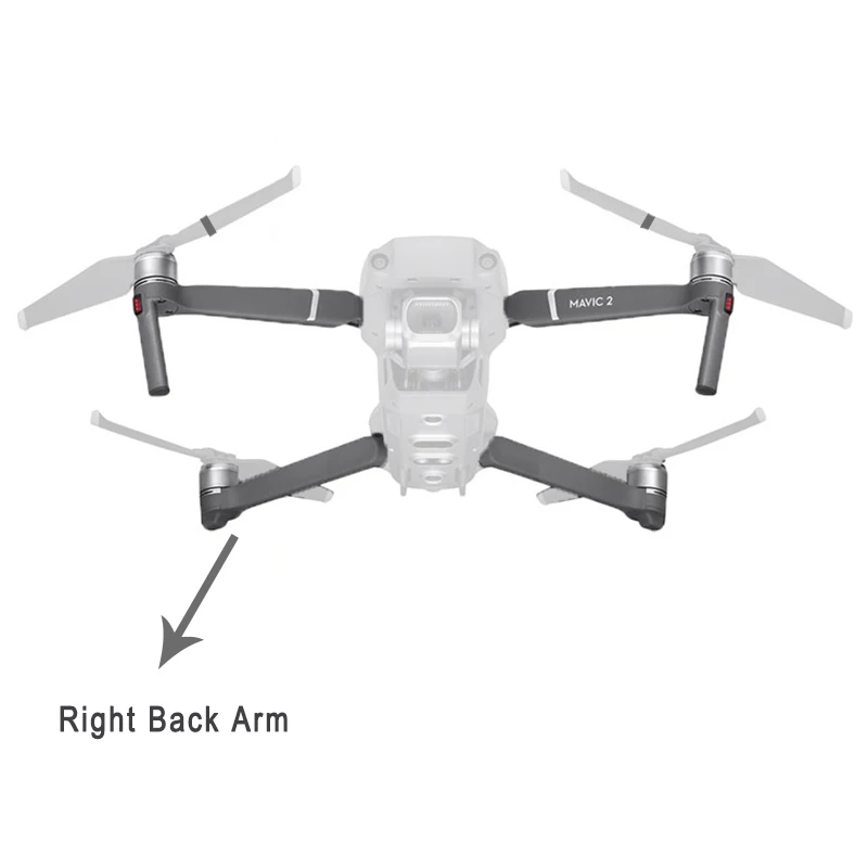 Сменные рукоятки для DJI Mavic 2 с мотором для DJI Mavic 2 Pro& Zoom,, новинка - Цвет: Right Back