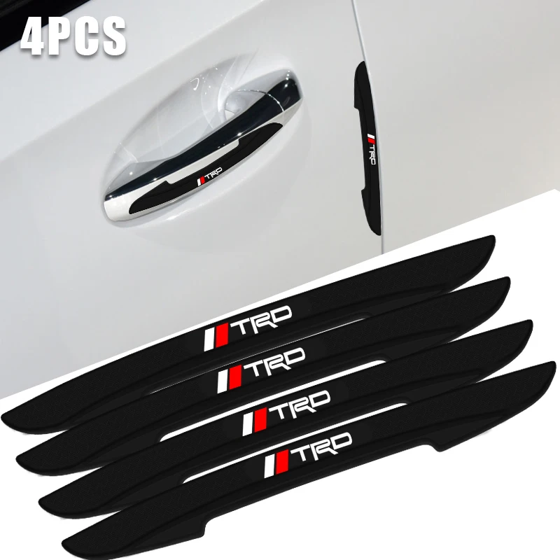 

Car Styling Door Anti-collision Bumper Sticker Guards Strip Decal for Toyota TRD RAV4 Avensis Yaris Levin Reiz Crown Vios Sienna