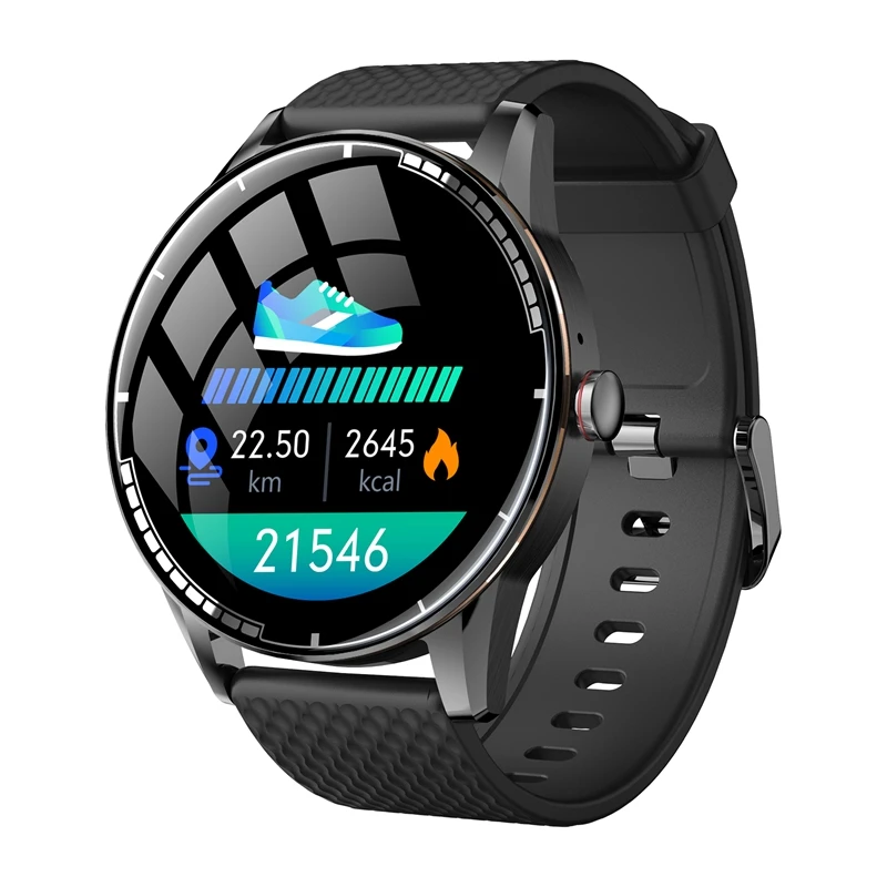 H6 IP67 Waterproof Smart Sports Watch Heart Rate Blood Pressure Bluetooth Call Bracelet Compatible with Android, IOS