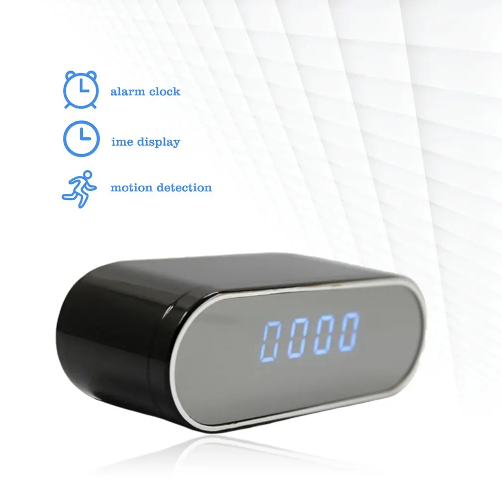 Z10 беспроводная WIFI камера часы 1080P Wi Fi мини время будильник P2P IP/AP безопасность
