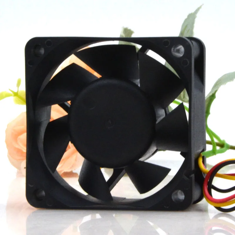 

Delta QFR0624GH 6025 6CM 24V 0.21A Converter Control Cabinet Cooling Fan