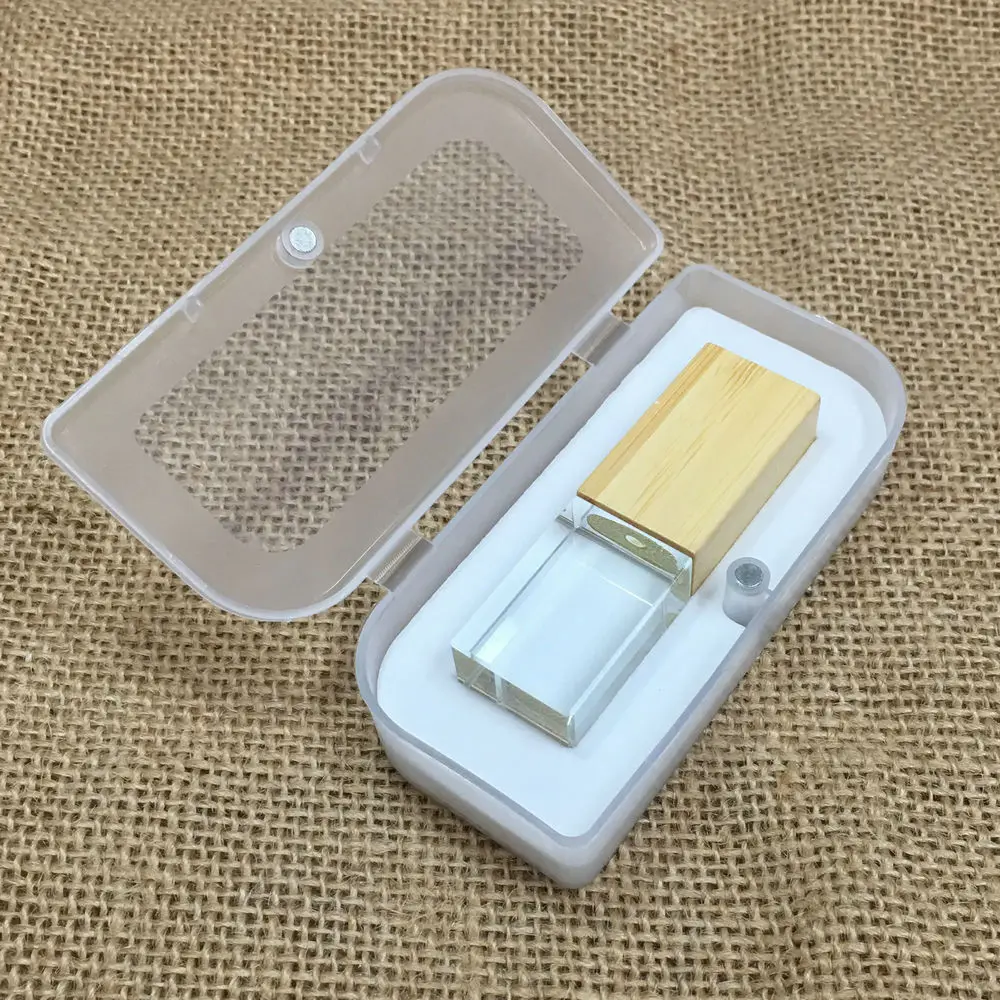Модный USB флеш накопитель с кристаллами и деревом Usb 2 0 4 ГБ 8 16 32 64 свадебный