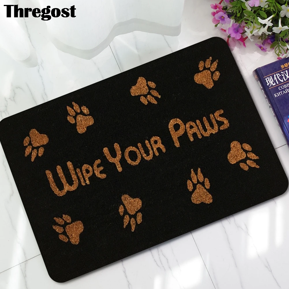 Резиновый коврик для прихожей водонепроницаемый ковер кухни входной двери