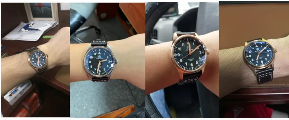 Steeldive мужские бронзовые автоматические часы пилот винтажные наручные часы для дайвинга 200 м водонепроницаемые часы сапфировое стекло Hombre