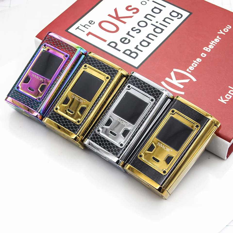Оригинальный SMOK 225W Majesty Vape Mod 5 мл TFV8 Big Baby 4 X baby Tank электронная сигарета комплект