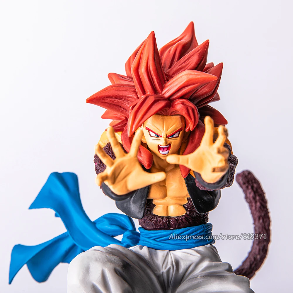 

Son Goku Son Vegetto Gogeta Saiyan 4 Action Figure PVC Collection Model Toys Brinquedos Christmas gift