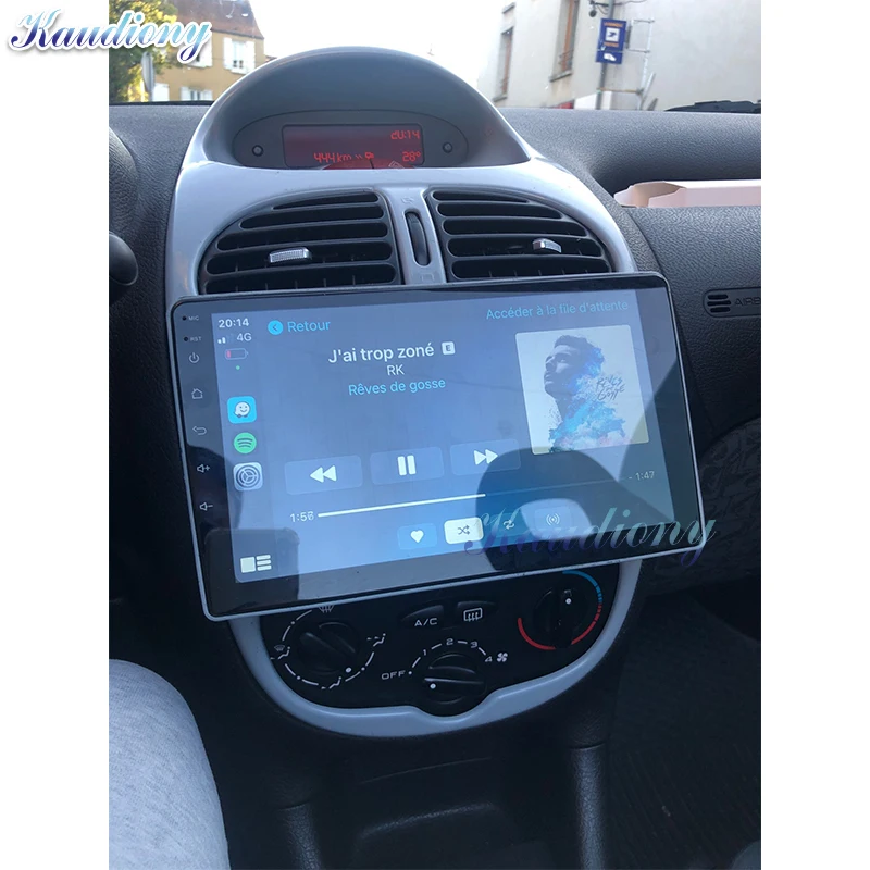 Автомобильная магнитола Kaudiony мультимедийный плеер на Android 11 с 9 &quotэкраном GPS 4G